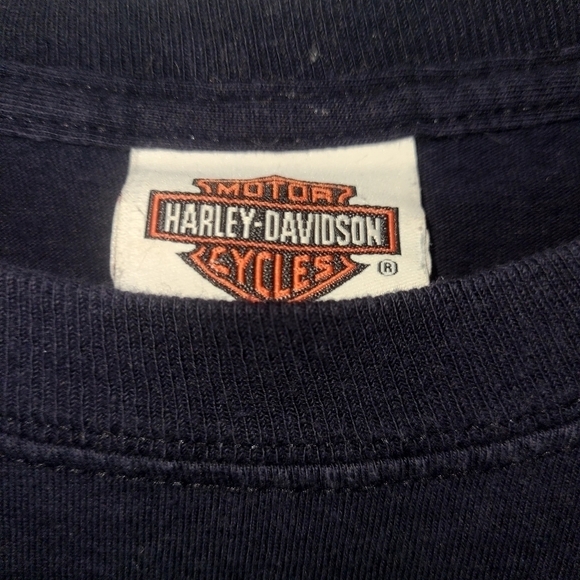 Vintage Harvey Davidson T-shirt  Mens Size Lg. - Picture 5 of 6